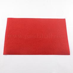 DIYクラフト用品不織布刺繍針フェルト  正方形  クリムゾン  298~300x298~300x1mm  約50個/袋&nbsp;DIY-Q007-39