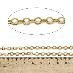 304 Stainless Steel Oval Link Chains&nbsp;CHS-G044-02G