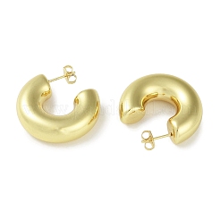 Ion Plating(IP) 304 Stainless Steel Stud Earrings for Women&nbsp;STAS-I304-22A-G