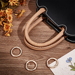 3Pcs Alloy Spring Gate Rings&nbsp;FIND-BBC0002-23KCG-01