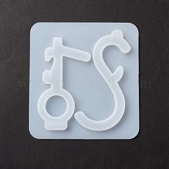 Key Shape DIY Pendant Silicone Molds&nbsp;DIY-F114-16