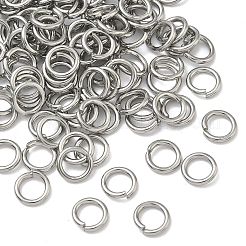 Tarnish Resistant 304 Stainless Steel Open Jump Rings&nbsp;STAS-E067-09-8mm