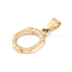 304 Stainless Steel Pendants&nbsp;LS-STAS-F235-01G-O