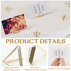 38Pcs Mini Iron Place Card Holders&nbsp;AJEW-CP0007-81G