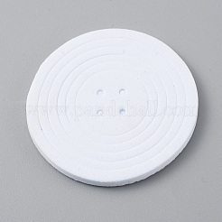 プラスチック製のフラットラウンドの記念コイン収集箱  透明  51.5x6mm  内径：46mm&nbsp;AJEW-WH0413-81
