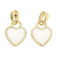 Brass Enamel Pendants&nbsp;KK-B170-29G