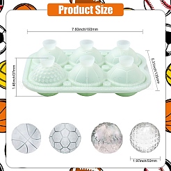 Sport Ball Theme Ice Silicone Molds&nbsp;ST-CJ0043-101