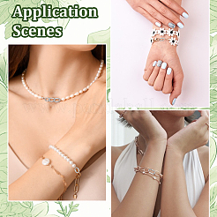 3Pcs 3 Styles 304 Stainless Steel Spring Gate Rings&nbsp;STAS-ME0003-74
