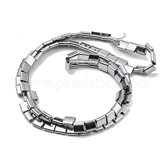 Electroplated Non-magnetic Synthetic Hematite Beads Strands&nbsp;G-G089-B02-09
