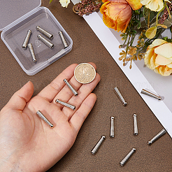 20 個の合金コード端  ボロタイエンドキャップ  コーン  プラチナ  25.5x6mm  内径：4.5mm&nbsp;FIND-FH0017-47