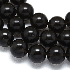 Natural Ice Obsidian Beads Strands&nbsp;G-D356-C03-16mm
