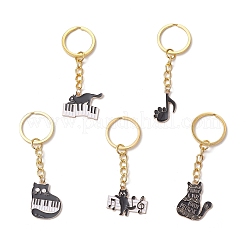 Alloy Enamel Pendant Keychains&nbsp;KEYC-JKC01247