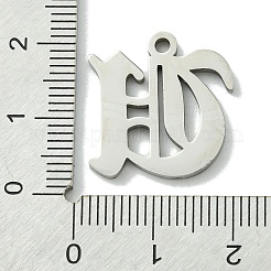 Non-Tarnish 201 Stainless Steel Pendants&nbsp;STAS-B055-01P-U