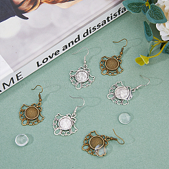 DIY Blank Dome Earring Making Kit&nbsp;DIY-DC0001-94