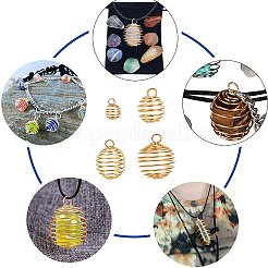 DIY Wire Pendants Necklaces Kits&nbsp;DIY-PH0003-04