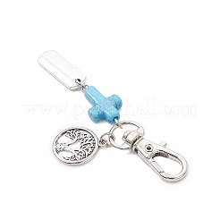 Acrylic Cross Pendant Decoration&nbsp;HJEW-JM04432