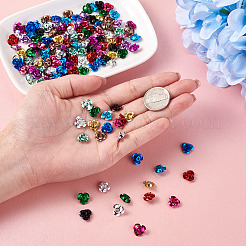 650 Pcs 13 Colors Aluminum Cabochons&nbsp;MRMJ-FW0001-01B