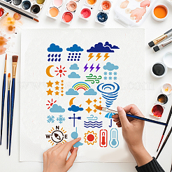 PET Hollow Out Drawing Painting Stencils&nbsp;DIY-WH0403-206