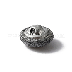 1-Hole Aluminum Buttons&nbsp;DIY-WH0386-01D