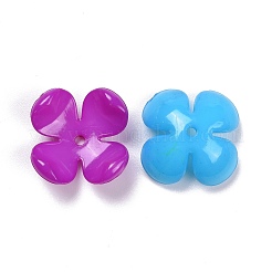 Opaque Acrylic Flower Bead Caps&nbsp;SACR-Q099-M19