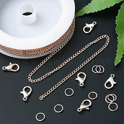 DIY Chain Bracelet Necklace Making Kit&nbsp;DIY-YW0006-43