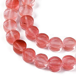 Cherry Quartz Glass Beads Strands&nbsp;G-C159-B04-01