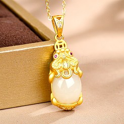 Natural Hetian Jade Pendants&nbsp;STER-BB71730-A