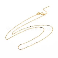 925 Sterling Silver Beadable Necklaces&nbsp;STER-I021-01G