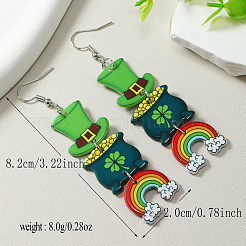 Acrylic Dangle Earrings&nbsp;FS-WG4D8B0-02