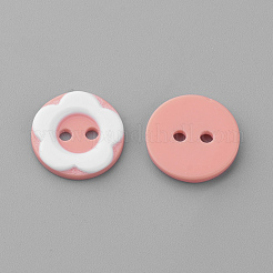 2-Hole Acrylic Buttons&nbsp;X-BUTT-S020-34