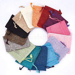 Burlap Packing Pouches&nbsp;ABAG-PH0002-07-WH