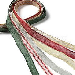 18 Yards 6 Styles Polyester Ribbon&nbsp;SRIB-C001-D06