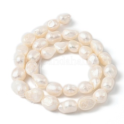 Natural Cultured Freshwater Pearl Beads Strands&nbsp;PEAR-P064-19K-02B