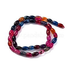 Natural Dragon Veins Agate Beads Strands&nbsp;G-G177-A03-02