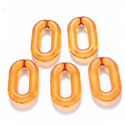Transparent Acrylic Linking Rings&nbsp;LS-OACR-S036-006A-J01