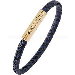 チューブ 304 ステンレススチール バヨネット留め金  ジュエリーパーツ  コラム  ゴールデン·ステンレス鋼色  28x7x7.5mm  穴：5mm  2色  2セット / カラー  4セット /箱&nbsp;STAS-UN0001-92