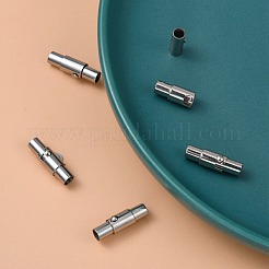 Tarnish Resistant Smooth 304 Stainless Steel Locking Tube Magnetic Clasps&nbsp;STAS-H019-5