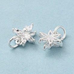 Brass Cubic Zirconia Pendant&nbsp;KK-K273-05S
