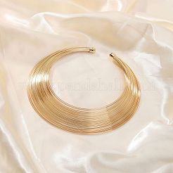 Cool Hip Hop Iron Multi-Layered Wire Cuff Choker Necklaces for Women&nbsp;UO4532-1