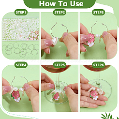 DIY Wine Glass Charm Making Kits&nbsp;DIY-PH0033-64