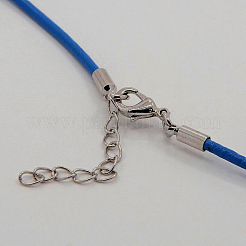 Leather Cord Necklace Making&nbsp;MAK-F002-05