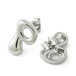 Rack Plating Brass Earrings&nbsp;EJEW-S222-01P-P