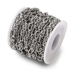 304 Stainless Steel Knot Link Chains&nbsp;CHS-G050-10P