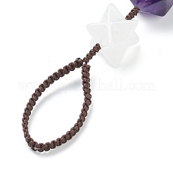 Geometry Shape Chakra Hanging Ornament&nbsp;AJEW-I059-05
