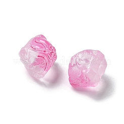 Baking Paint Transparent Glass Beads&nbsp;GLAA-C035-01I