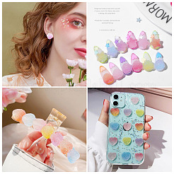160Pcs 4 Styles Imitation Candy Food Style Resin Cabochons&nbsp;RESI-TA0004-10