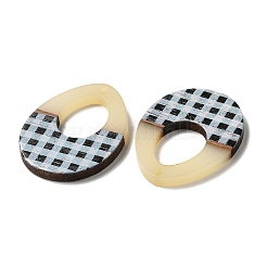Resin & Wood Pendants&nbsp;RESI-XCP0002-10
