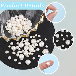 3 Strands 3 Styles Natural Cultured Freshwater Pearl Beads Strands&nbsp;PEAR-PA0001-09