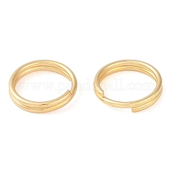 Brass Split Rings&nbsp;KK-N254-44B-G