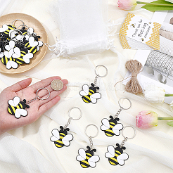 20Pcs PVC Pendant Keychains&nbsp;KEYC-BM0001-11A